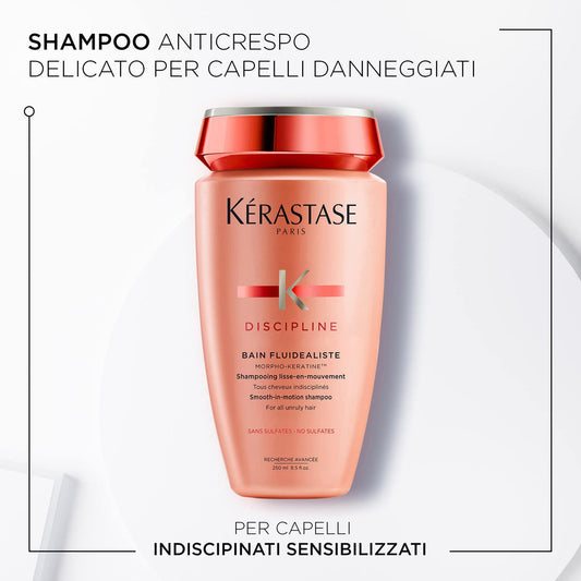 Discipline Sulfate-Free Smoothing Shampoo for Frizzy Hair