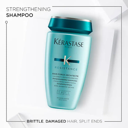 Resistance Strengthening Shampoo for Damaged Hair from Heat Styling